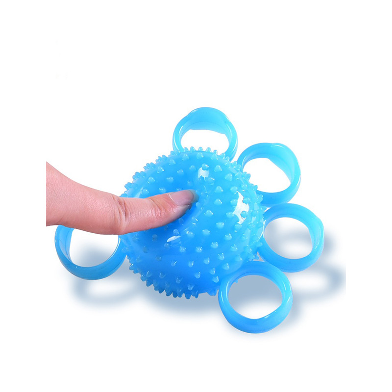 บริหารมือด้วยลูกบอลหนาม บริหารมือด้วยลูกบอลหนาม