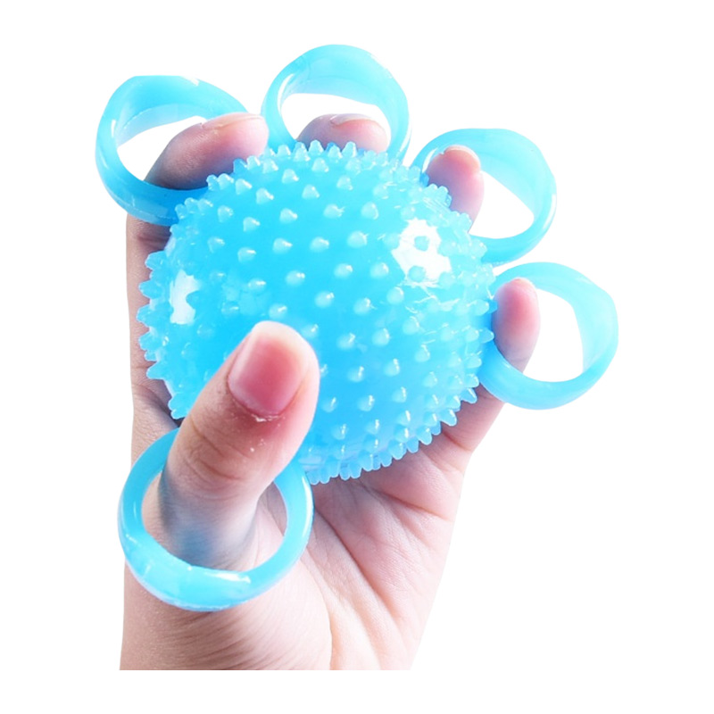 บริหารมือด้วยลูกบอลหนาม บริหารมือด้วยลูกบอลหนาม